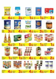 Day To Day catalogue Page 4: Sama Milk Powder 1x400gm Green's Custard Powder 1x285gm Sama அதர் Qiye سما ميلك 4. السرة كممم