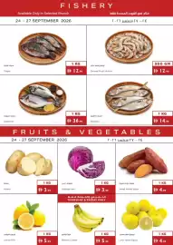 Istanbul Supermarket catalogue Page 1: سمك تيلابيا Tilapia سمك سيبريم Seabream FISHERY Available Only In Selected Branch