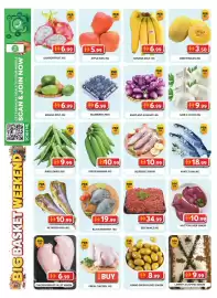 Grand Hyper Market catalogue Page 2: BIG BASKET WEEKEND SCAN ME GET EVERYDAY DEALS TO YOUR MOBILE SCAN & JOIN NOW PER KG 400