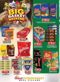 Grand Hyper Market catalogue Page 7: Sunflower O BASMATI RICE Coca-Cola Fresh Milk nutella CHICKEN GRILLER PRINGLES ORIGINAL