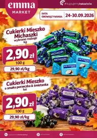 EMMA market gazetka tydzień 39 Strona 2: Cukierki Mieszko Michaszki Original €2,90