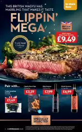 Aldi leaflet week 40 Page 12: Chunky Oven Chips €3,29, Barr Amarillo rioja reserva €7,99