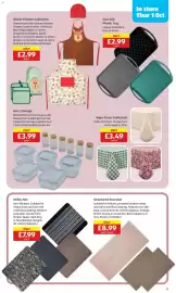 Aldi leaflet week 40 Page 17: Winter Kitchen Collection €2,99, Glass Storage €3,99