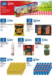 Catalogue Costco page 2: KIRKLAND Pesto frais au basilic €7,99, CABEZUELO Bâtonnets de mozzarella panés €7,99