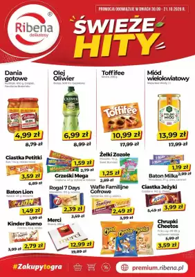Delikatesy Ribena gazetka (ważność do 21-10)