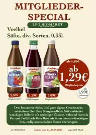 LPG Biomarkt Prospekt woche 39 Seite 14