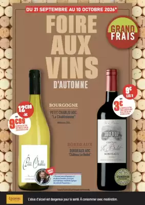 Grand Frais (valable jusqu'au 10-10)