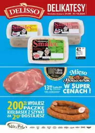 Delisso Delikatesy gazetka Strona 1: DELISSO DELIKATESY "Oferta handlowa obowiązuje od: 24.09-07.10.2026 Jczosnkowy