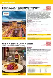 Billa Reisen Flugblatt Seite 12: Tagesfahrt/VP €99,00, 1 Nacht/VP €139,00