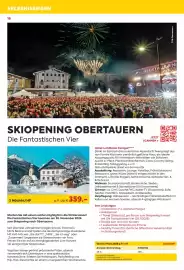 Billa Reisen Flugblatt Seite 16: 3 Nächte/HP €359,00