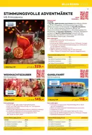 Billa Reisen Flugblatt Seite 7: MS Primadonna €329,00, Weihnachtszauber MS Primadonna €145,00