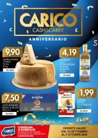 Volantino Carico Cash & Carry Pagina 1: Clemente olio extra vergine di oliva classico €4,19, Grana Padano €9,90