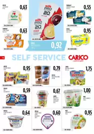 Volantino Carico Cash & Carry Pagina 18: Milk Pro Dessert €0,92, Nestlé I Love Kefir Gusto Avena €0,63
