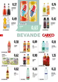 Volantino Carico Cash & Carry Pagina 26: Estathe €0,63, Valfrutta succhi di frutta €0,62