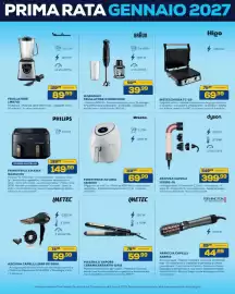 Volantino Euronics Bruno Pagina 29: Ariete friggitrice ad aria €69,99, Philips friggitrice ad aria €149,99