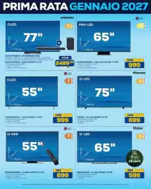 Volantino Euronics Bruno Pagina 4: Hisense 75E79S - Q-LED SMART TV 75" €699,00, LG OLED SMART TV 55" €999,00
