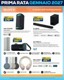 Volantino Euronics Bruno Pagina 43: Sony Speaker wireless €179,99