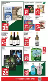 Volantino Panorama Pagina 14: Birra Beck's €2,19, Vini Famiglia Bosio €4,49