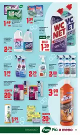 Volantino Panorama Pagina 17: Detergente WC Bref assortito €1,29, Detergente WC in tavolletta Pam €1,49