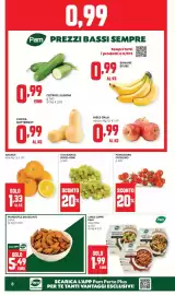 Volantino Panorama Pagina 8: Uva bianca senza semi, Mandorle sgusciate €5,49