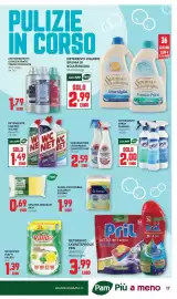 Volantino Pam Pagina 17: Detergente spray Quasar assortito €2,00, Ammorbidente concentrato Tesori d'Oriente €1,79
