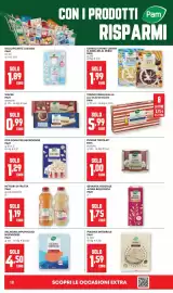 Volantino Pam Pagina 18: Tonno pinna gialla all'olio di oliva Pam €5,99, Wafer Pam assortiti €0,99