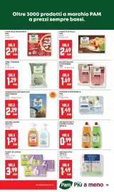 Volantino Pam Pagina 19: Guanti in lattice Pam €3,99, Sapone liquido Arkalia €1,29