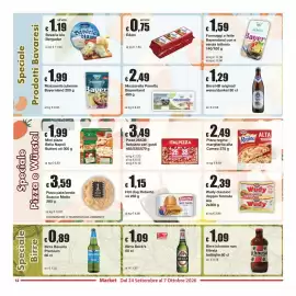 Volantino Sì con te Market Pagina 12: Hot dog Roberto €1,15, Pizza regina margherita alta Cameo €2,49