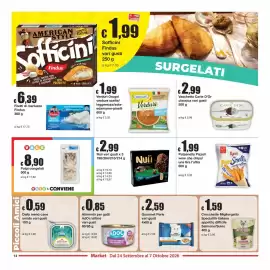 Volantino Sì con te Market Pagina 14: Verduri Orogel €1,99, Gourmet Perle €2,59