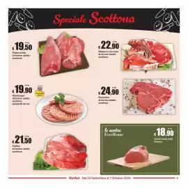 Volantino Sì con te Market Pagina 5: Girello baby beef Danese €18,90, Polpa scelta di bovino adulto scottone €19,50