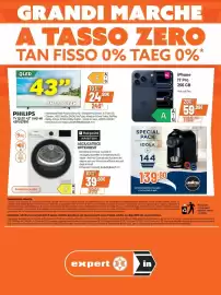 Volantino Extracoop | Expert Pagina 8: Philips TV QLED 43" UHD 4K €249,00, IPhone 17 Pro €1.199,90