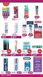 Volantino La Saponeria Pagina 13: Oral-B Advanced dentifricio €2,99, Oral-B 3D White Expert dentifricio €2,49