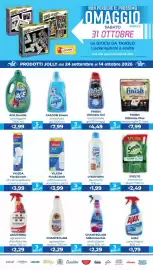 Volantino La Saponeria Pagina 5: Chanteclair Millemacchie pretrattante €2,29, Ajax spray bagno €1,79