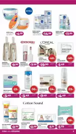 Volantino La Saponeria Pagina 9: Cotton Sound dischetti struccanti €0,99, Deborah Formula Pura €9,90