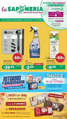 Volantino La Saponeria