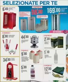 Volantino Iper Romagnolo Pagina 21: Tappatrice manuale €8,90, Demetra fustino €9,90
