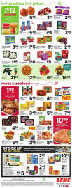 ACME weekly ad week 39 Page 4: Signature Select Baby Cut Carrots €1,99, Oscar Mayer Beef Franks €5,99