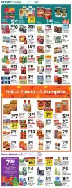 ACME weekly ad week 39 Page 3: Canada Dry, 7UP or Sunkist €5,00, Coffee-Mate Flavored Coffee Creamers €3,99
