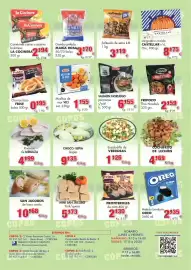 Catálogo Congelados Copos Página 2: Vici muslitos de mar €1,55, Norway Sea Foods salmón noruego €6,55