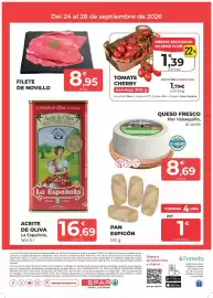 Folleto SPAR Gran Canaria Página 2: Spar - tomate cherry €1,39, Pan €1,00