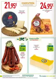 Folleto Masymas semana 39 Página 2: García Baquero Queso de Cabra La Cava Celes €1,99, Chorizo de Geras €3,39