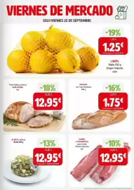 Folleto Masymas semana 39 Página 9: Hogaza con Trigo Sarraceno €1,75, Ternera Asturiana €12,95
