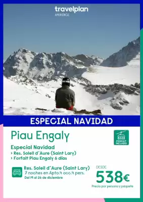 Catálogo Travelplan (válido hasta el 26-12)