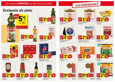 Folleto Supermercados Charter Página 4: Loriente pernil serrà gran reserva €2,95, Costella de porc adobada Loriente €9,89