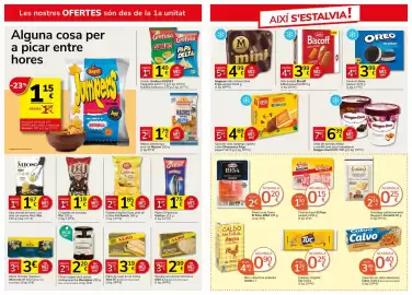 Folleto Supermercados Charter Página 5: Mission nachos tortilla chips sal €1,79, La Masrojana olives negres amb pinyol €2,20