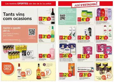 Folleto Supermercados Charter Página 9: La Toja gel de dutxa amb sales minerals o àloe vera €2,49