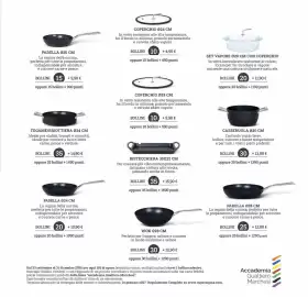 Volantino Sigma Pagina 11: Tegame/Risottiera Ø24 cm €14,90, Casseruola Ø20 cm €13,90