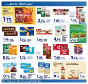 Volantino Sigma Pagina 14: Tisane L'Angelica €2,29, Omogeneizzati di frutta Nipiol €0,89