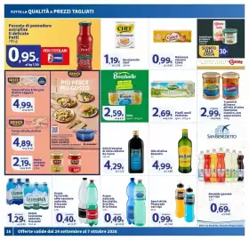 Volantino Sigma Pagina 16: Olio E/Vergine di oliva classico De Cecco €4,29, Olio di oliva Desantis €4,99