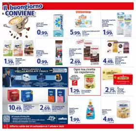 Volantino Sigma Pagina 2: Dolcificante liquido Sugarly Misura €1,99, Latte senza lattosio UHT Zymil Parmalat €5,99